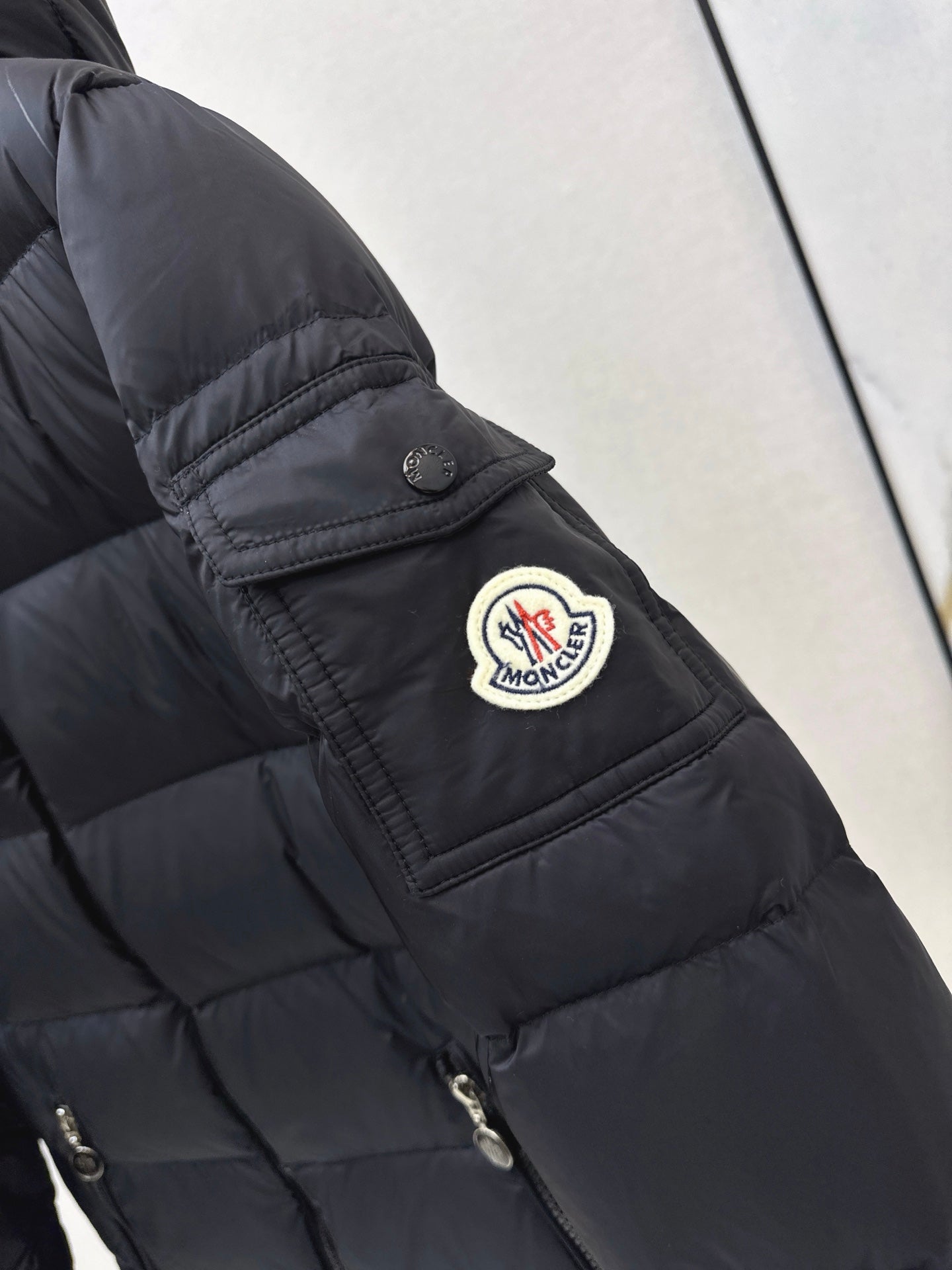 MONC NEW Hooded down jacket