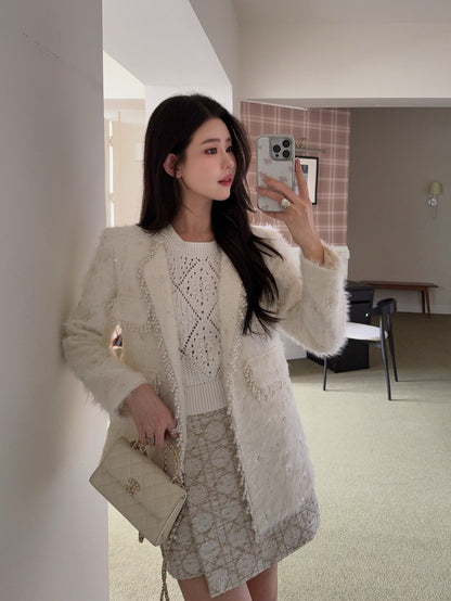 chan NEW woven jacket