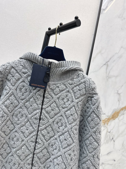 Louis NEW wool hooded jacket