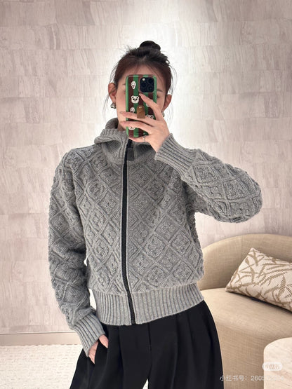 Louis NEW wool hooded jacket