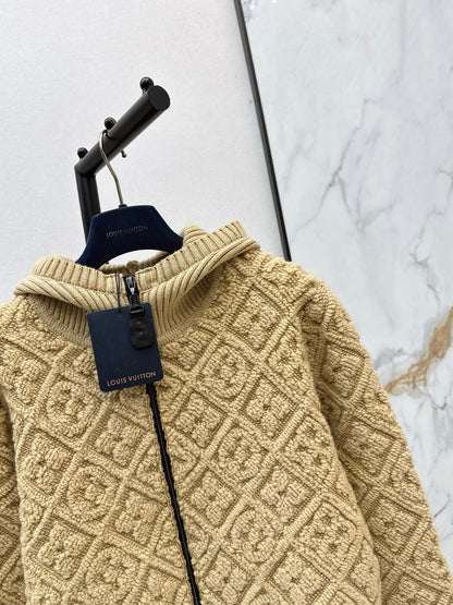 Louis NEW wool hooded jacket