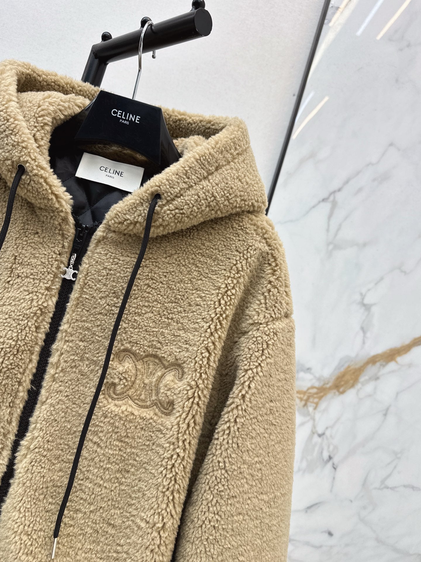 Ce1i NEW Hooded fleece jacket