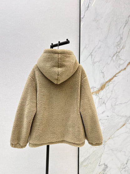 Ce1i NEW Hooded fleece jacket