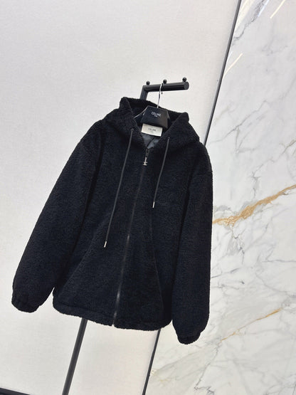 Ce1i NEW Hooded fleece jacket