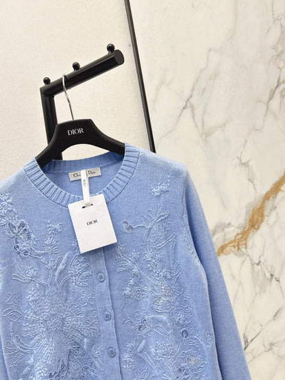 CD NEW crew neck cardigan