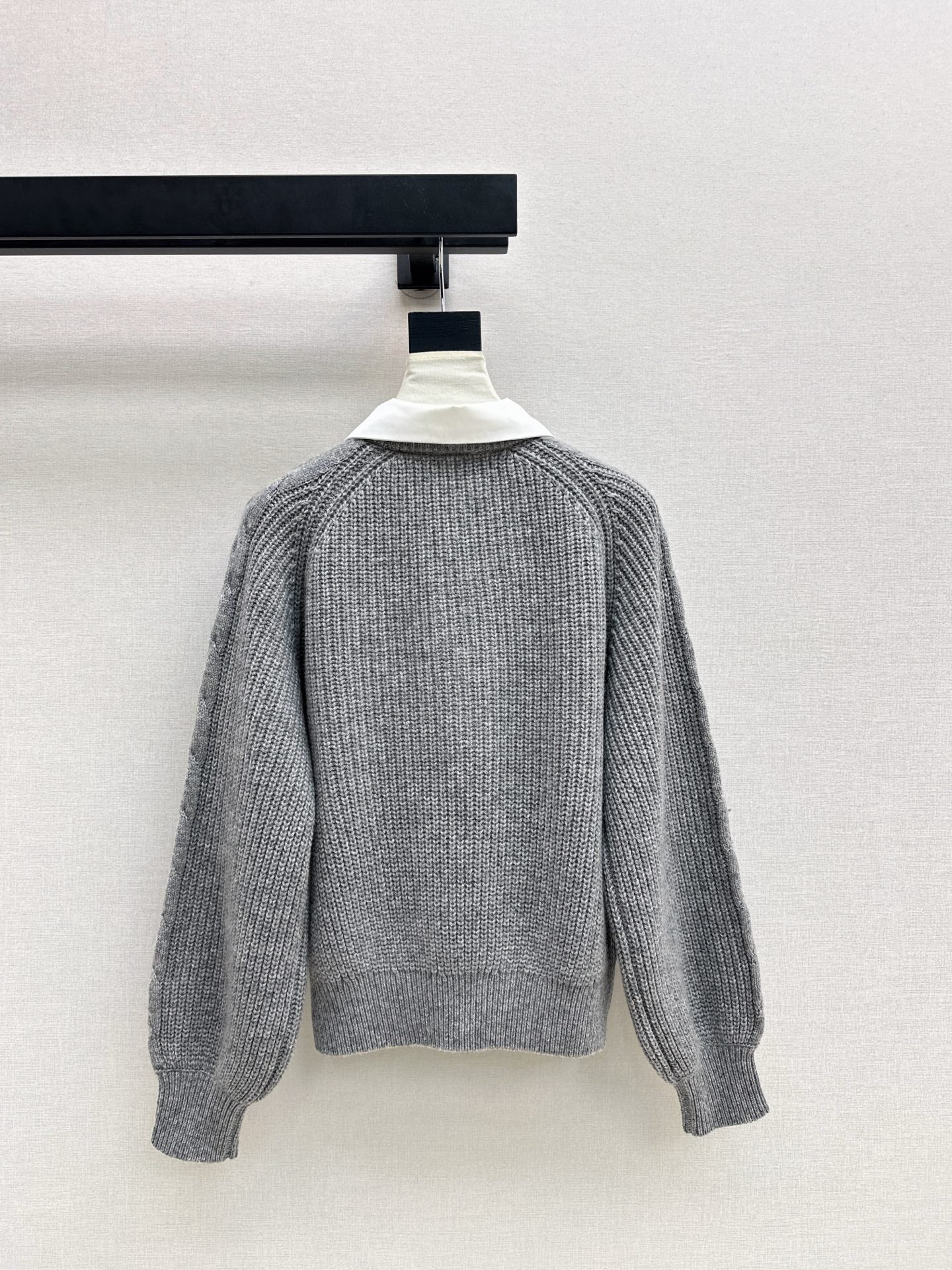 Max NEW Knitted Faux Two-Piece Sweater