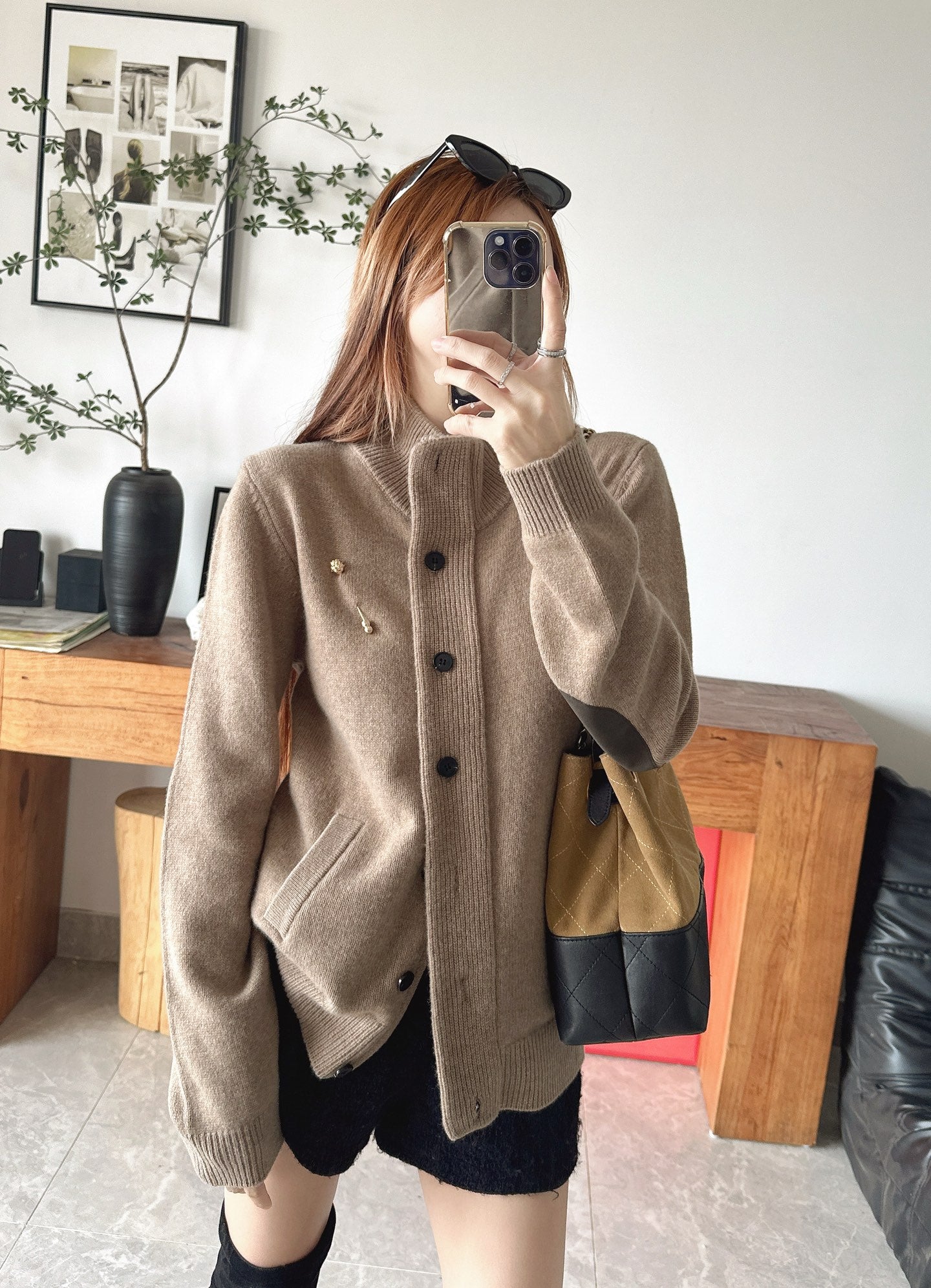 Loro NEW Wool cardigan coat