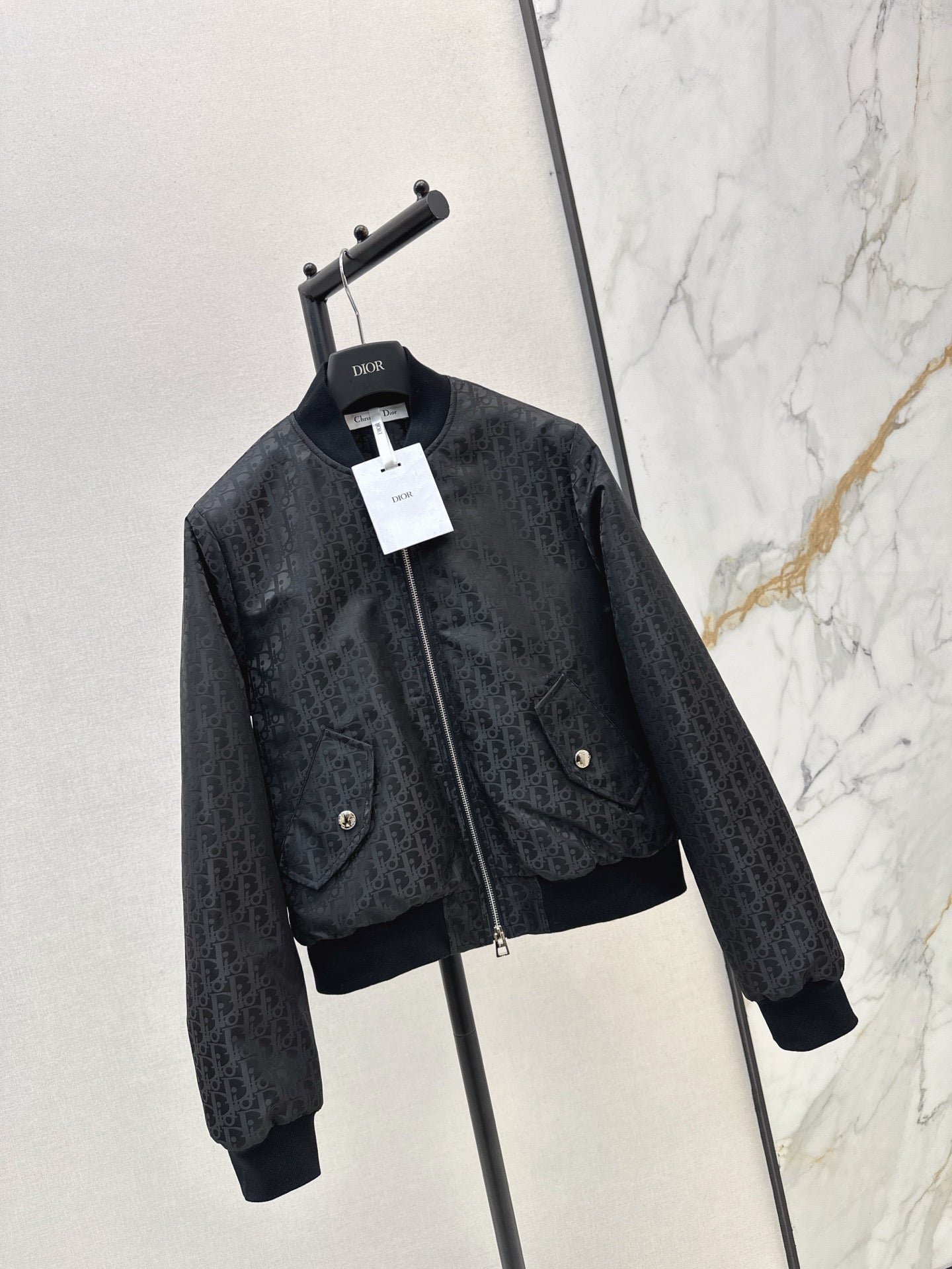 CD NEW Jacquard quilted jacket