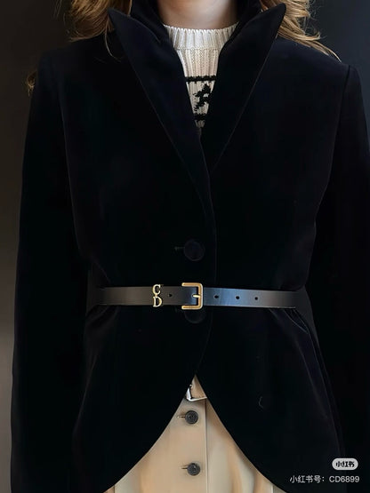 CD NEW velvet blazer