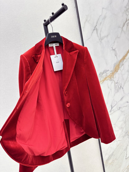 CD NEW velvet blazer