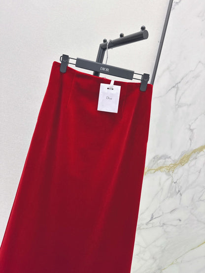 CD NEW velvet skirt