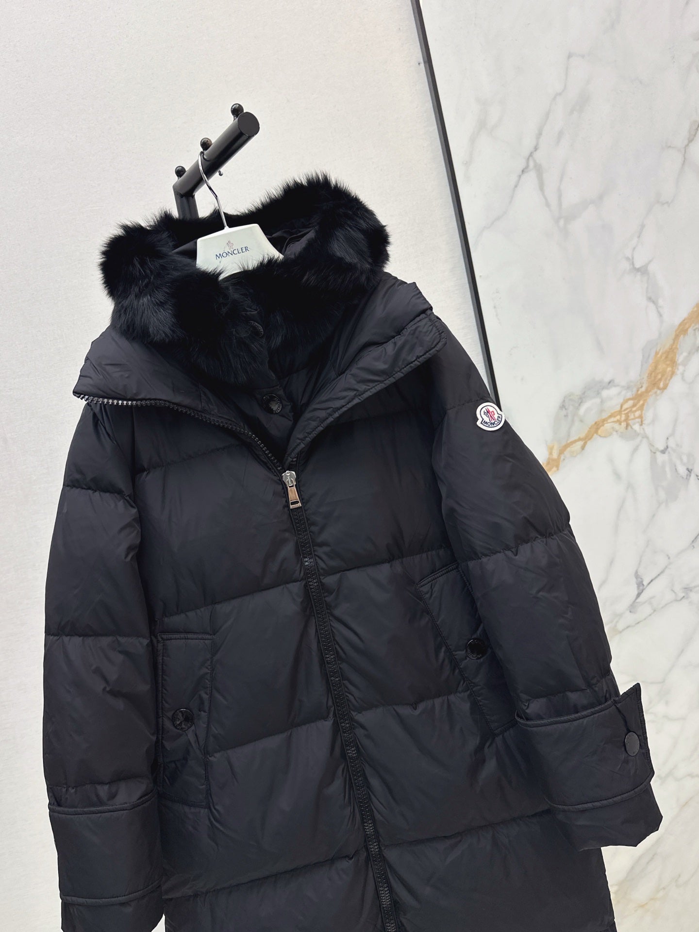 Monc NEW Faux two-piece down jacket