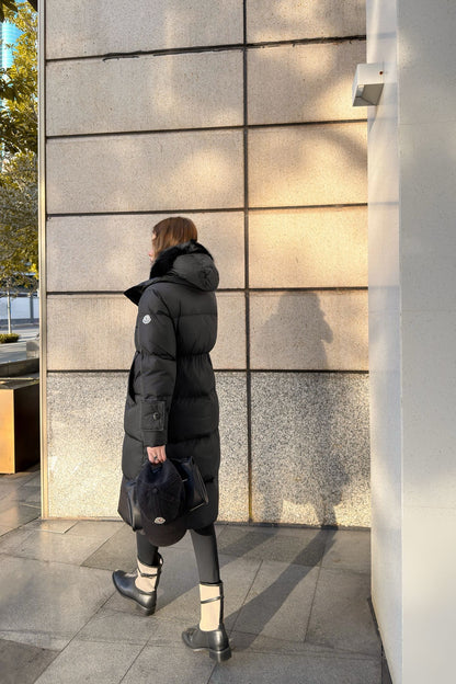 Monc NEW Faux two-piece down jacket