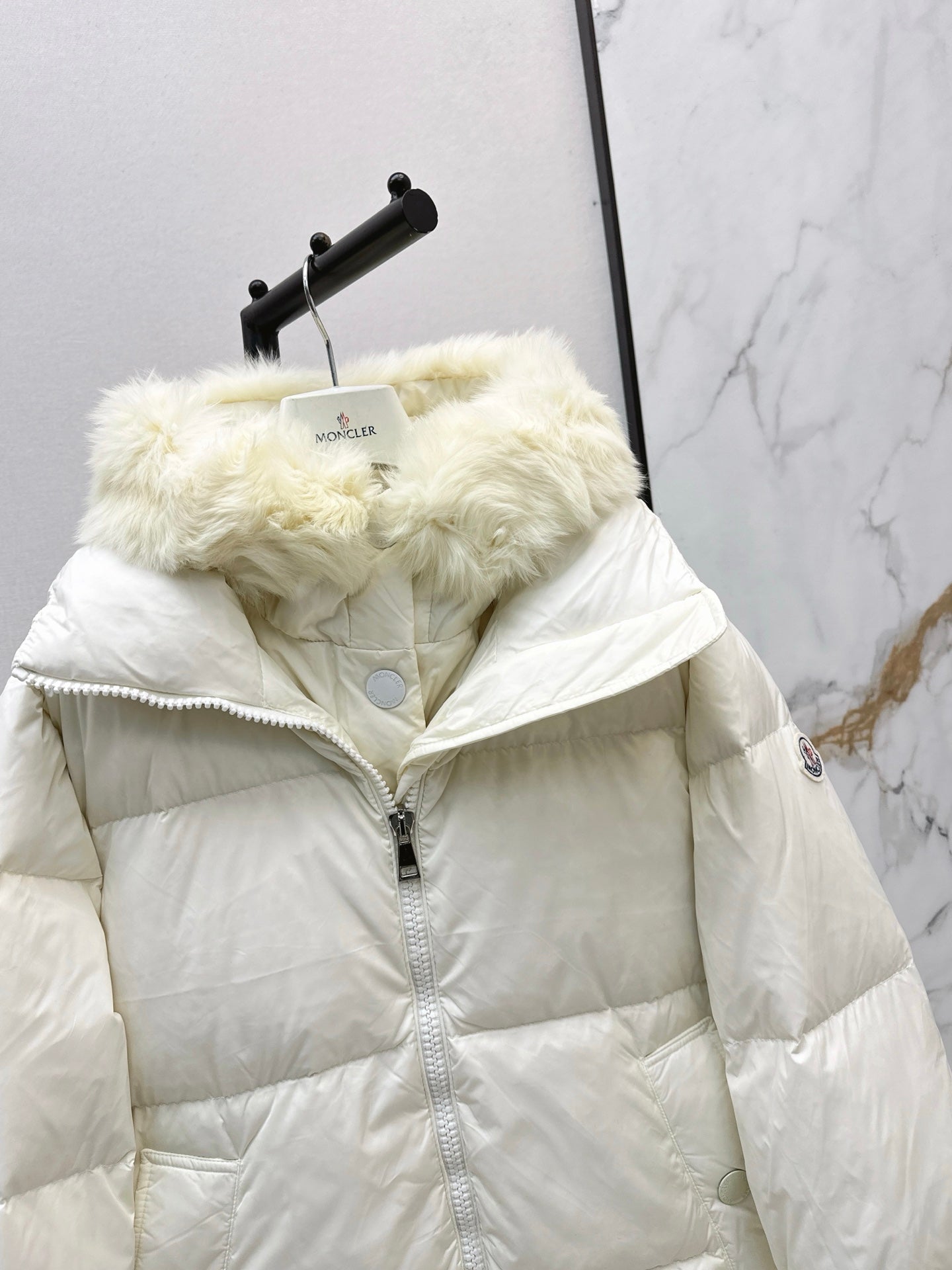 Monc NEW Faux two-piece down jacket