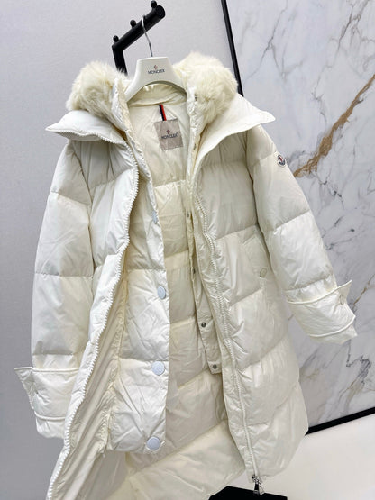 Monc NEW Faux two-piece down jacket
