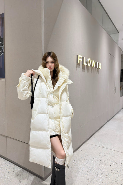 Monc NEW Faux two-piece down jacket
