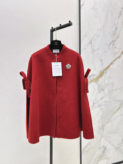 Chan NEW Woolen cape coat