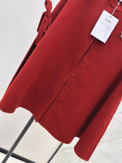 Chan NEW Woolen cape coat