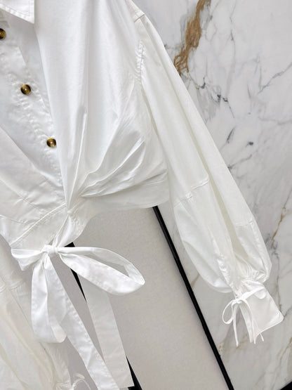 Zimm NEW Tie-front shirt