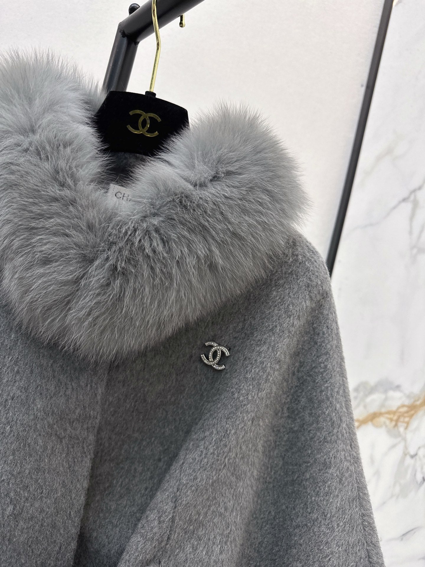 Chan NEW Woolen  cape coat