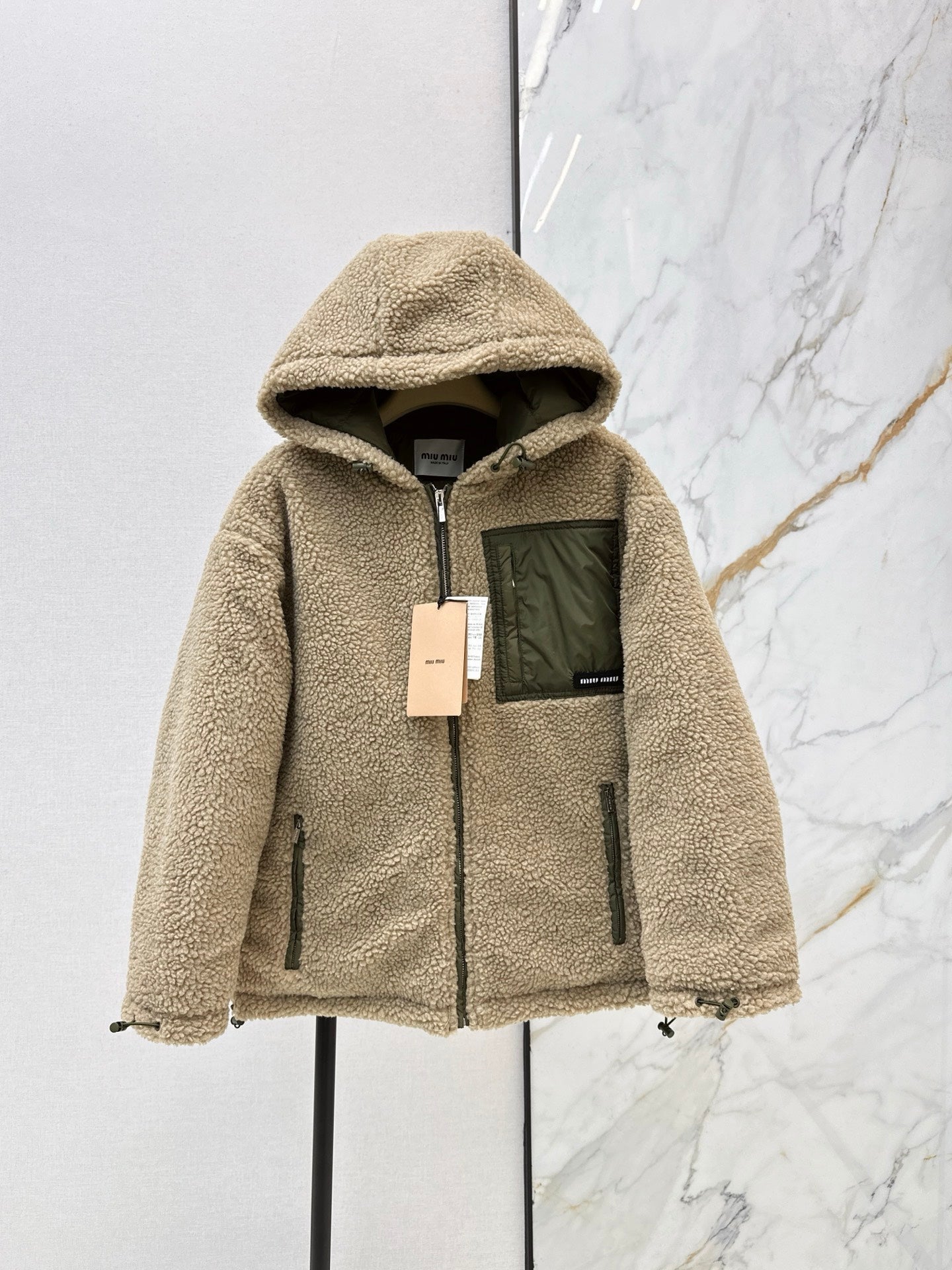 Miu NEW hooded jacket