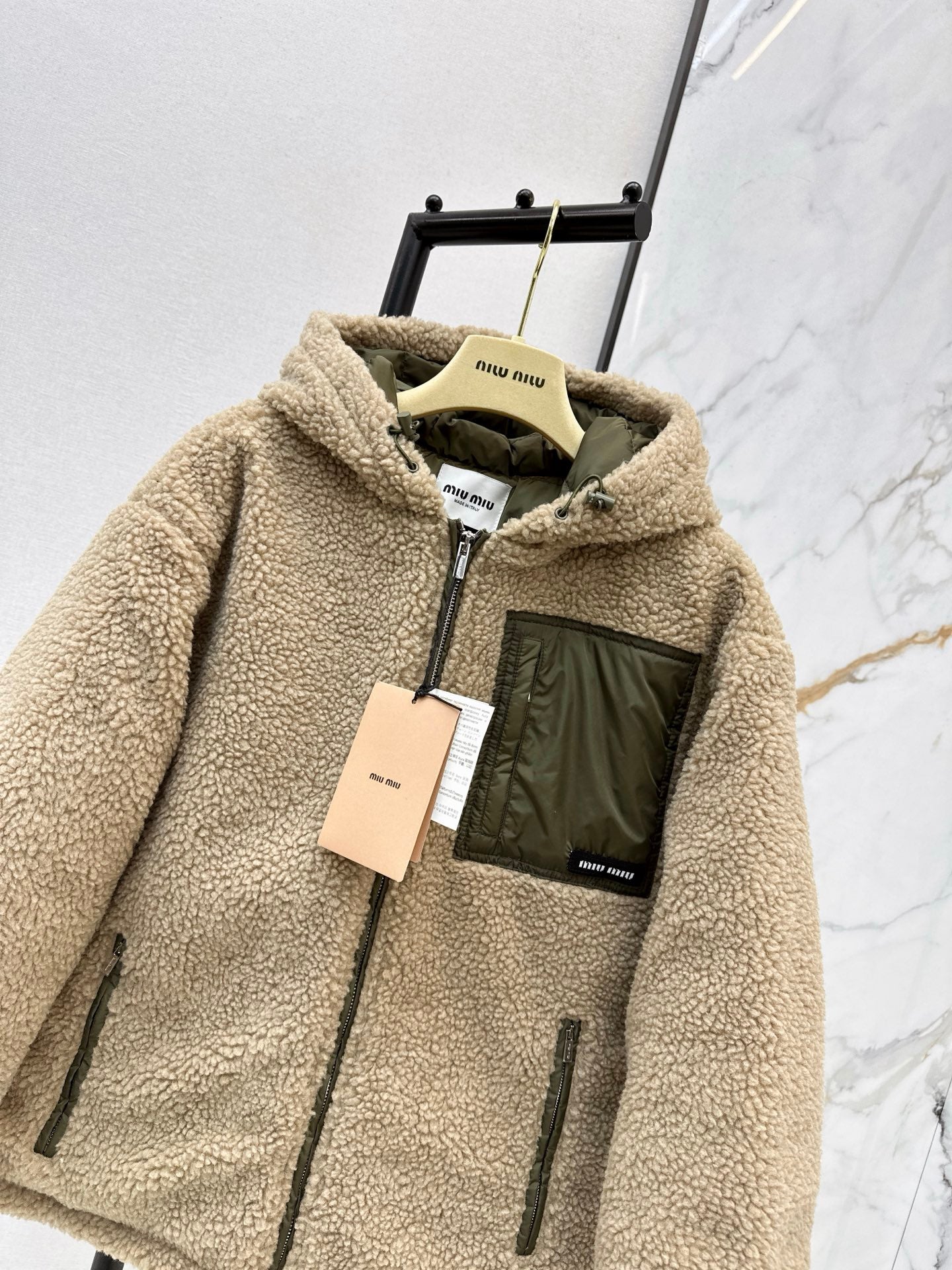 Miu NEW hooded jacket