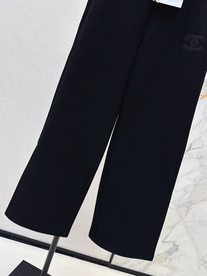 Chan NEW Wool Wide-Leg Pants