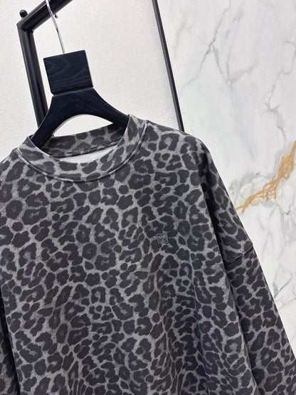 Thom NEW Leopard print sweatshirt