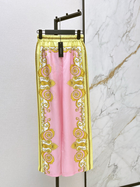 Vers NEW Printed silk pants