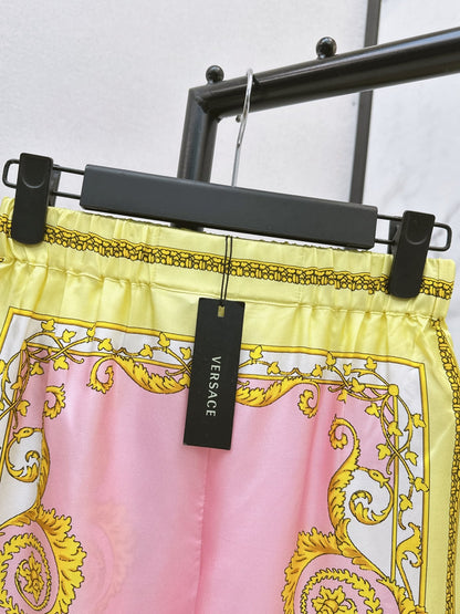 Vers NEW Printed silk pants