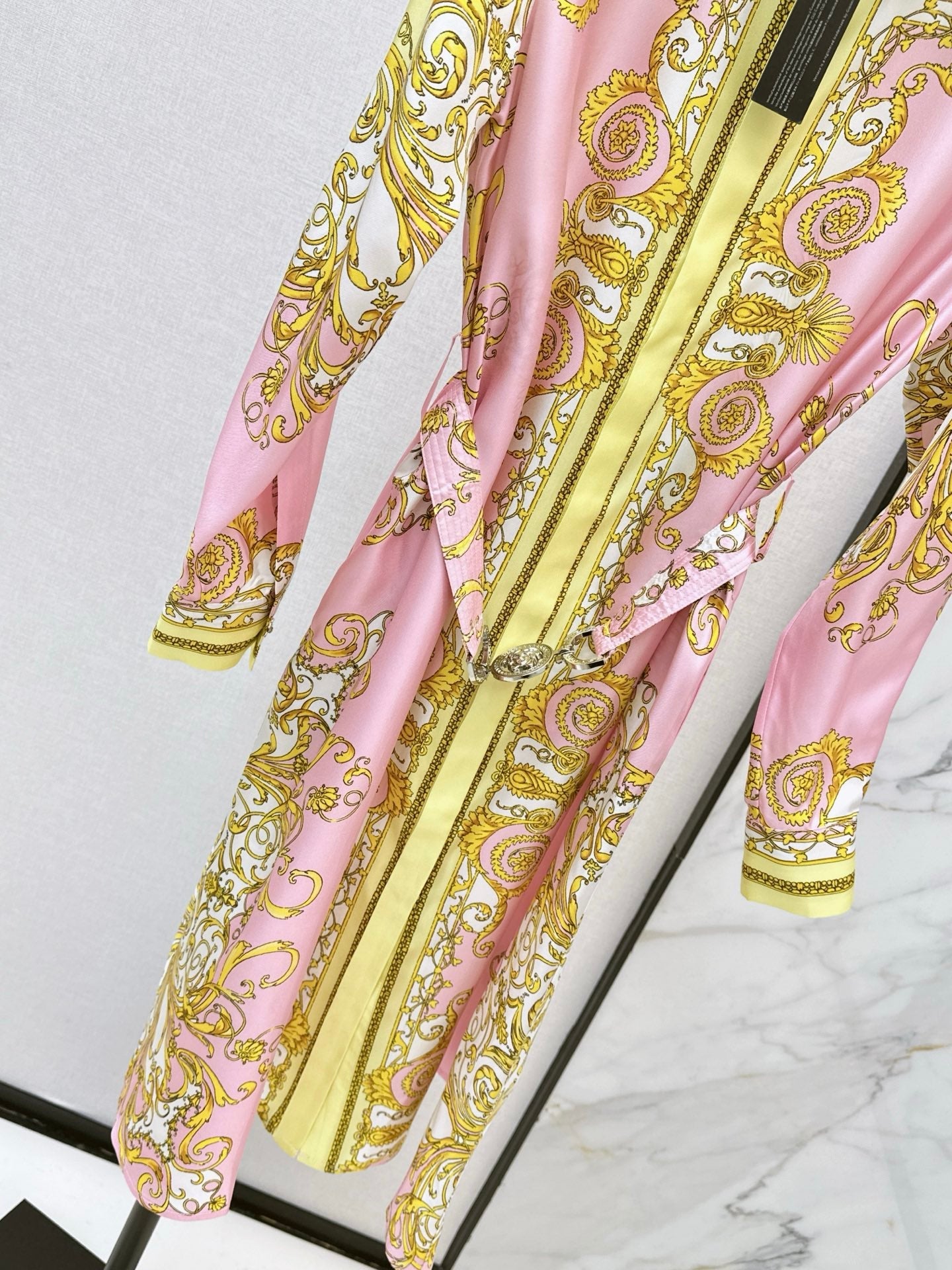 Vers NEW Printed silk dress