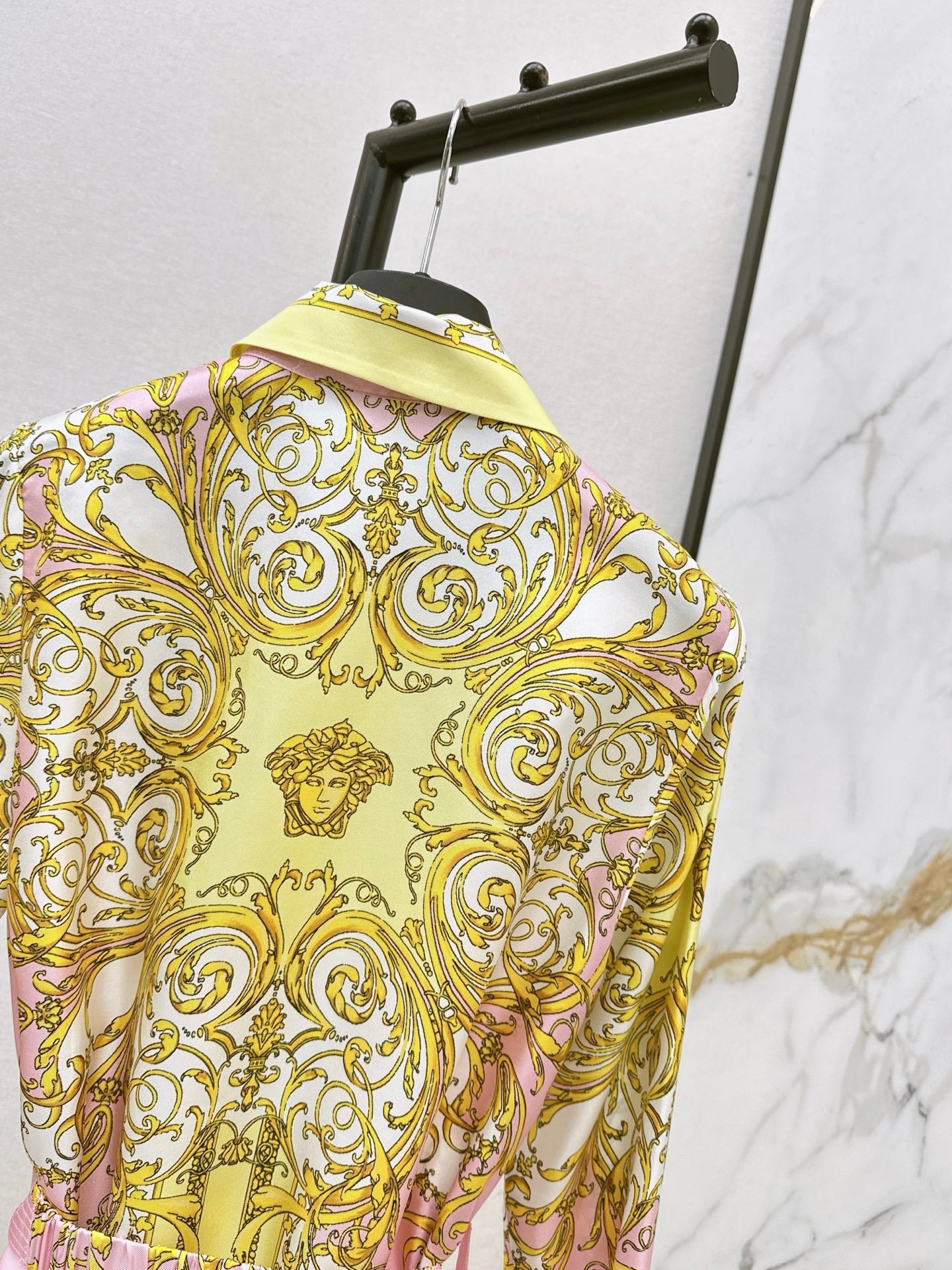 Vers NEW Printed silk dress