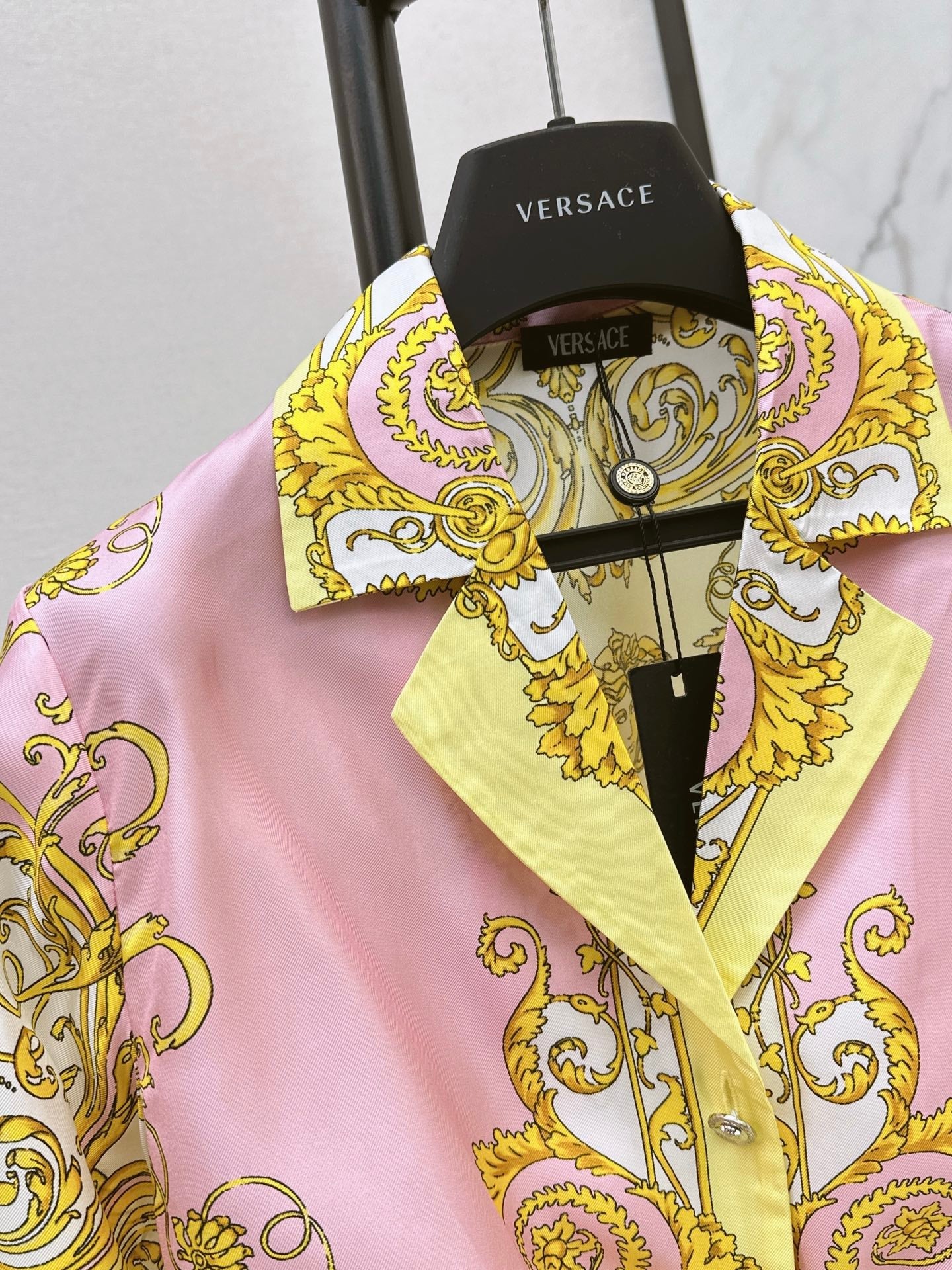 Vers NEW Printed silk shirt