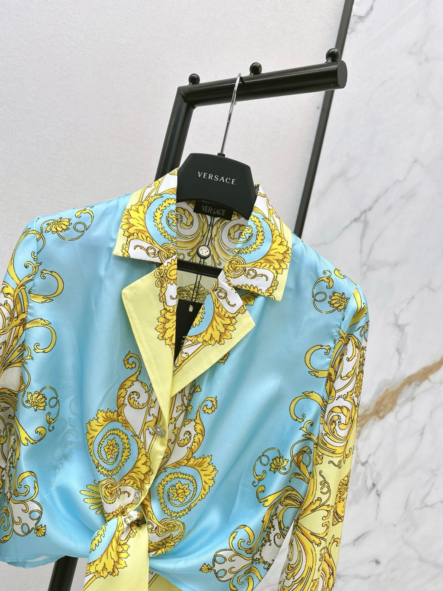 Vers NEW Printed silk shirt