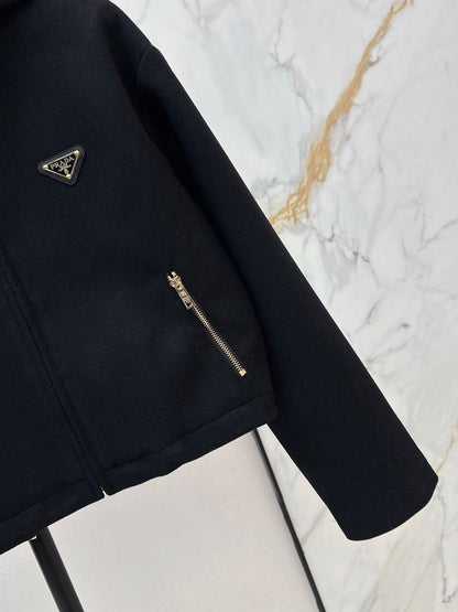Pra NEW wool hooded jacket