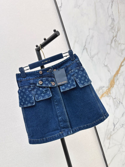 Louis NEW denim skirt