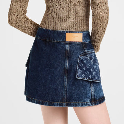 Louis NEW denim skirt