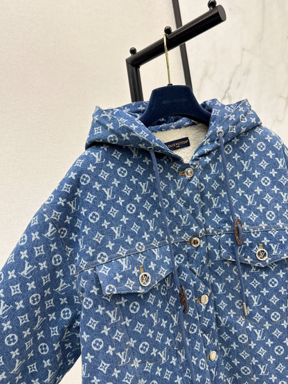 Louis NEW Hooded denim jacket