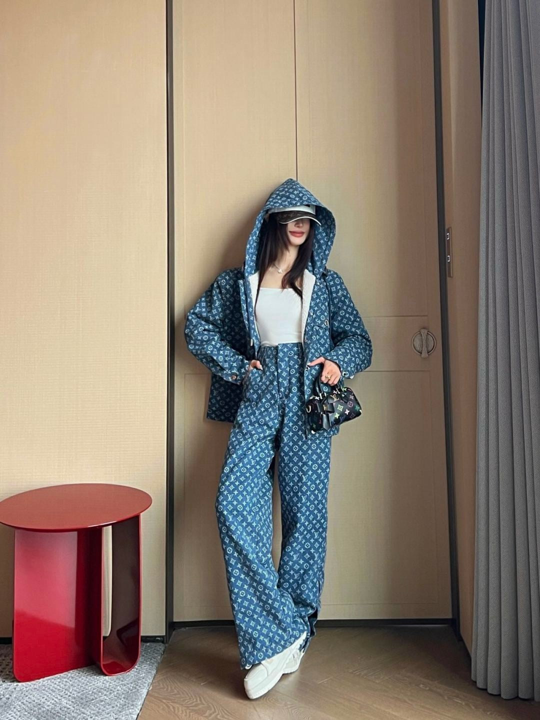 Louis NEW Hooded denim jacket