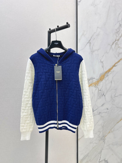 Fend NEW wool cardigan sweater