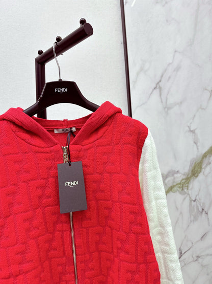 Fend NEW wool cardigan sweater