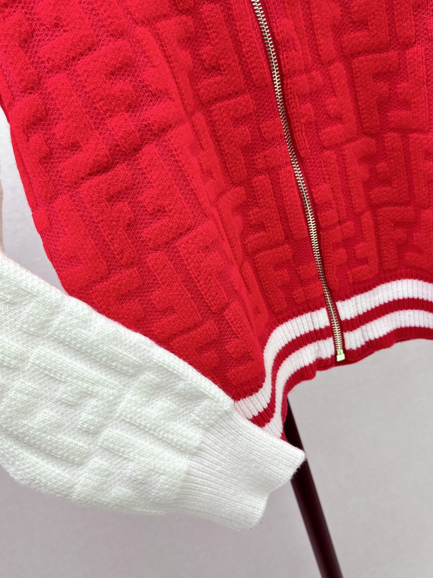 Fend NEW wool cardigan sweater