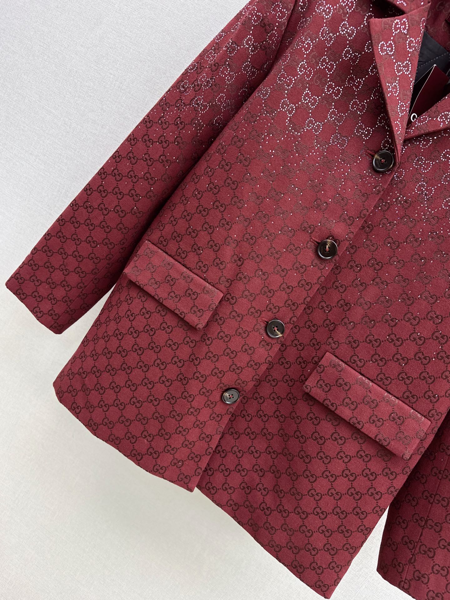 Guc NEW jacquard woven blazer