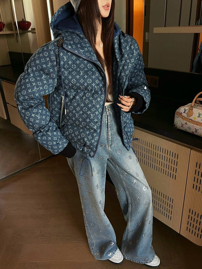 Louis NEW Denim down jacket