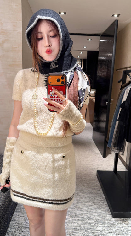 Chan NEW Plush skirt