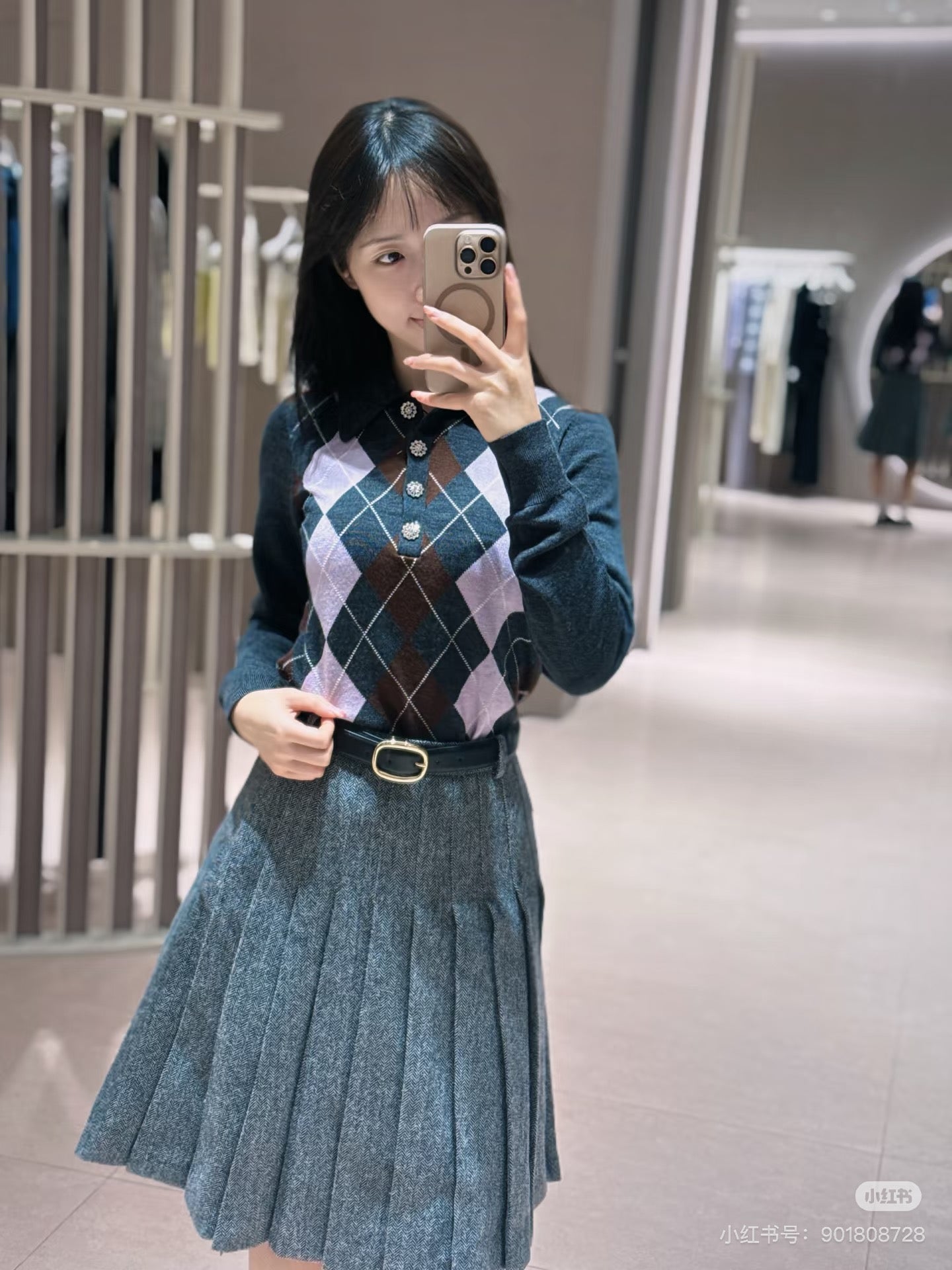 Sp NEW wool knit sweater