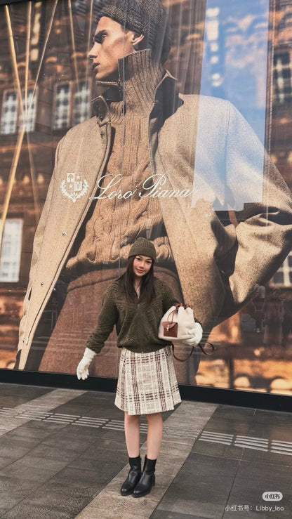 Loro NEW Jacquard knit cardigan