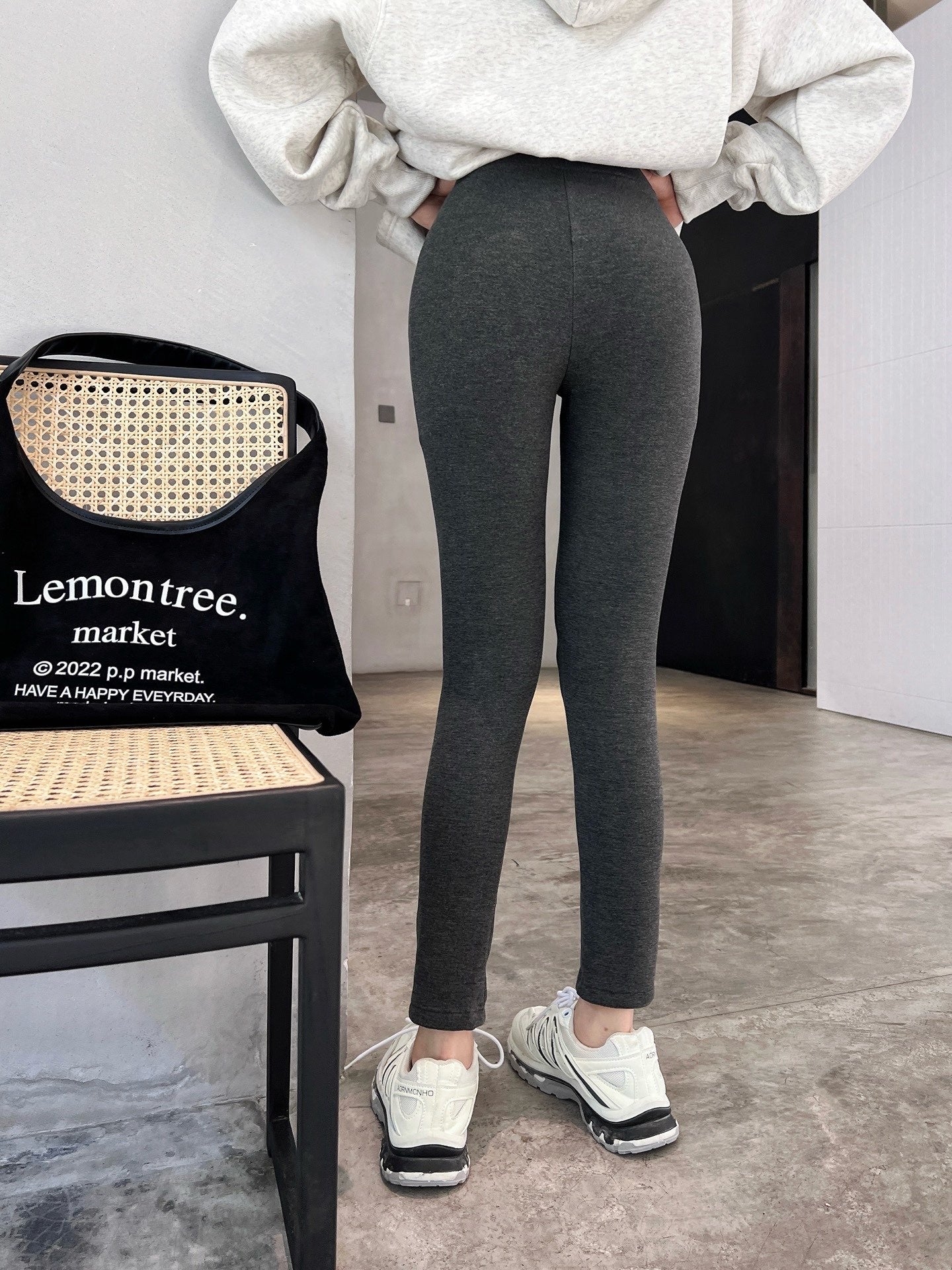 Brun NEW Fleece-lined leggings