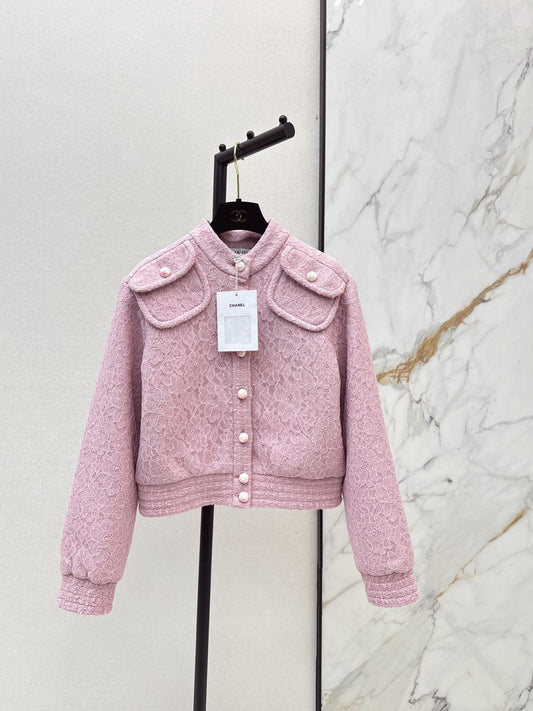 Chan NEW lace woven jacket