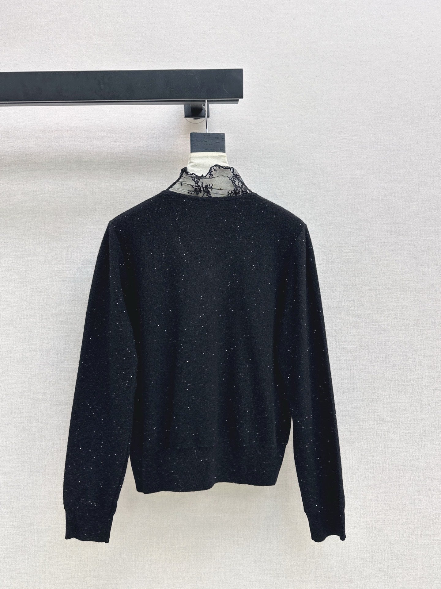 Es NEW Lace wool sweater